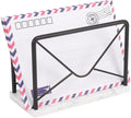 Modern Mail Holder for Home Office, Metal Letter Organizer Sorter for Desk by Jeasor