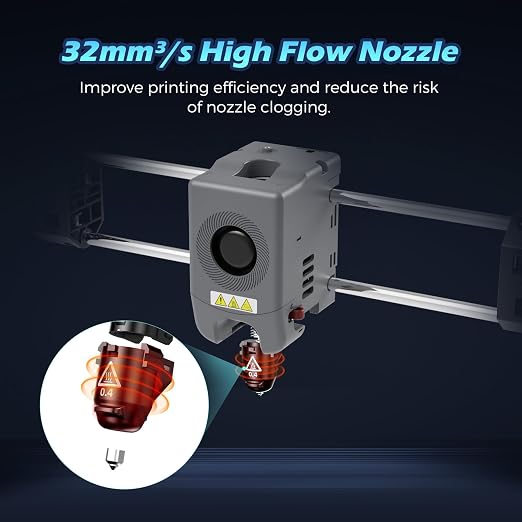 FLASHFORGE Adventurer 5M Nozzle, All Sizes 4-Pack Nozzle Set, 280℃ High Flow - Image 7