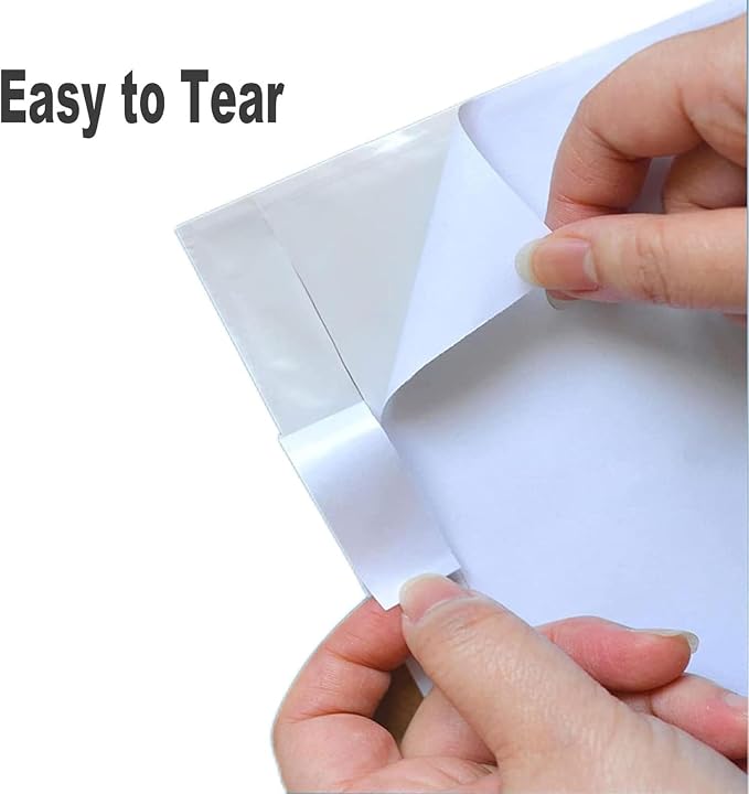 4.5x5.5 Packing List Mailing Envelopes Shipping Envelopes Packing List Clear - Image 3