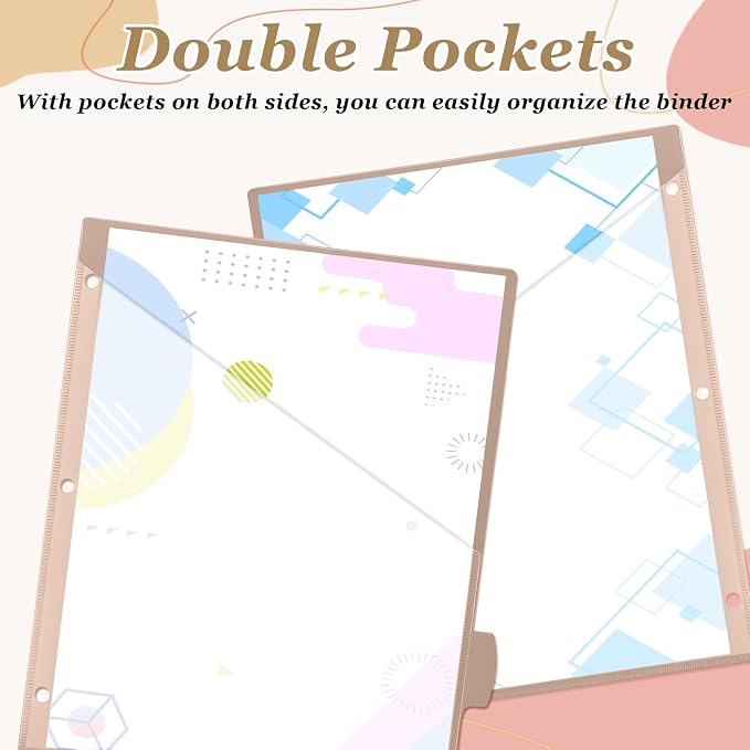 Epakh 24 Pcs Binder Dividers for 3 Rings Binders Index Dividers - Image 3