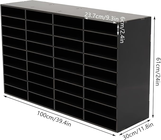 36 Slots Literature Organizer, Desktop Paper & Mail File Sorter - Image 5