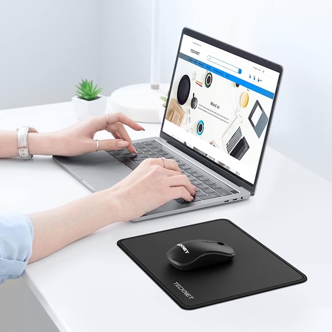 TECKNET 4 Pack Mouse Pad with Anti-fray Stitching, Waterproof Surface & - Image 7