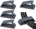 SOULWIT 50Pcs Self Adhesive Cable Management Clips, Cable Organizers Wire Clips by SOULWIT