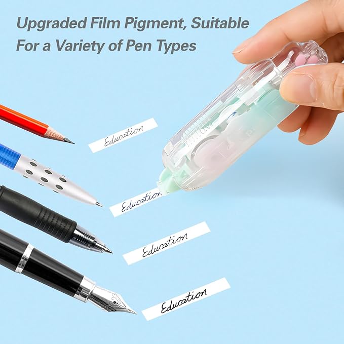 3Pcs Retractable White Correction Tape, Cute Cat Paw Correction Tape Pens - Image 3