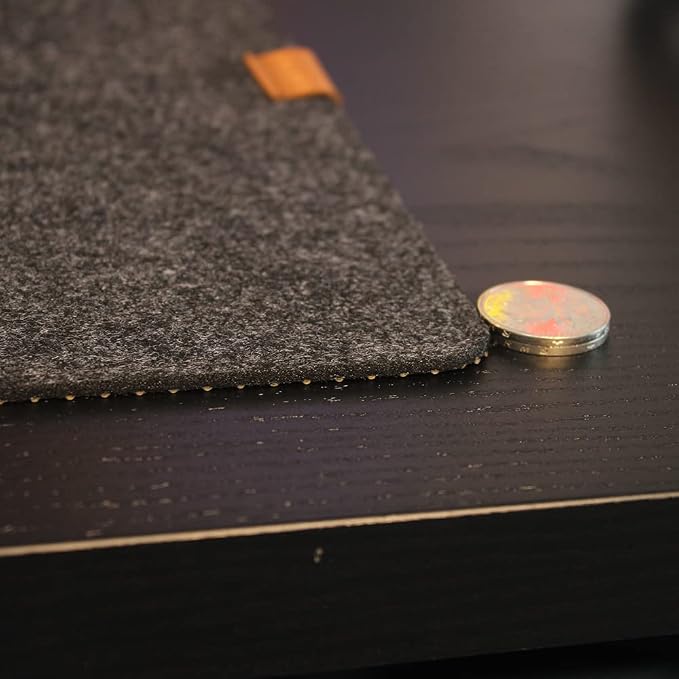 Bright Stone Felt Desk Mat, Non-Slip Mouse Pad, 31.5"x15.7" Office Supplies - Image 2
