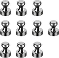 Strong Fridge Magnets, 12 x 16mm, Heavy Duty Magnetic Push Pins by honsing