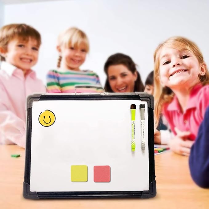 OWLKELA 48Pcs Dry Erase Erasers, Colored Magnetic Whiteboard Cleaning Tool - Image 6