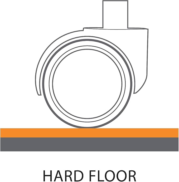 Staples Office Chair Mat, Hard Floors, Textured Underside, 60 x 46 Inch - Image 4