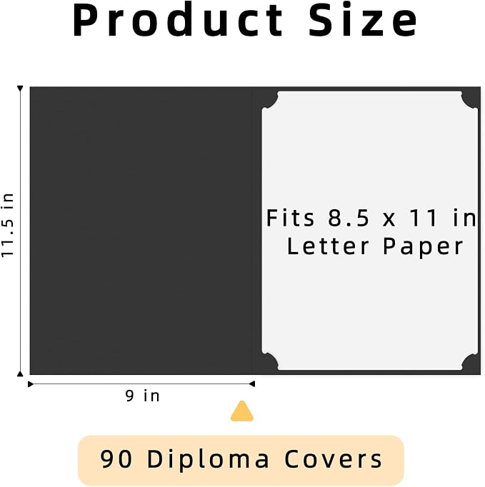HAUTOCO 90 Pcs Certificate Holders, Graduation - Image 2