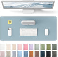 YSAGi Leather Desk Protector, Office Mat, Large Mouse Mat, Non-Slip PU Leather by YSAGi