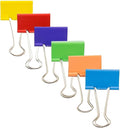 JAM PAPER Colorful Binder Clips by JAMPaper