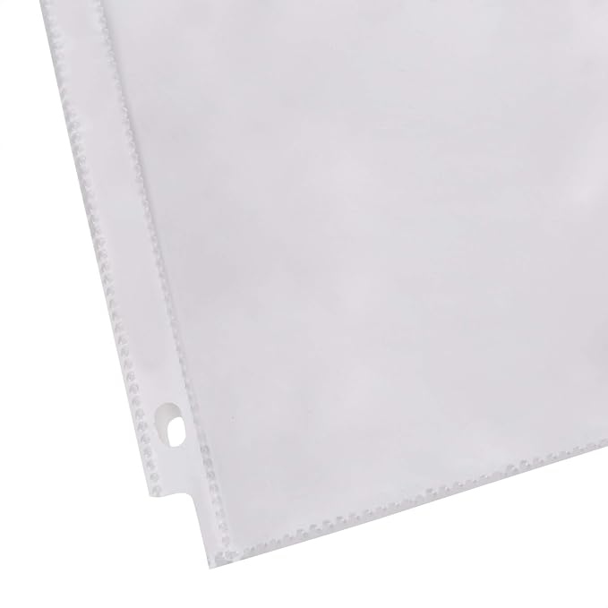 Amazon Basics Sheet Protectors for 3 Ring Binder, Heavyweight, Polypropylene - Image 6