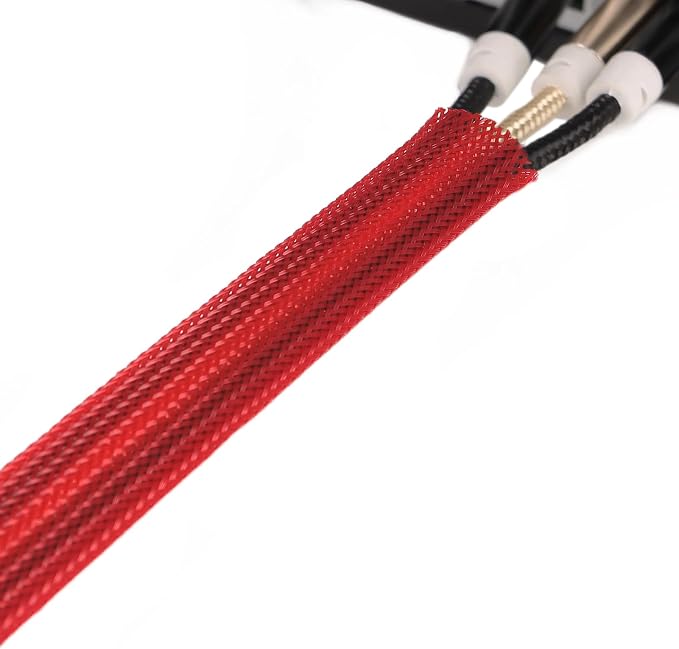 25ft PET Expandable Braided Cable Sleeve 1.2 inch Pet Braided Cable Sleeve - Image 8