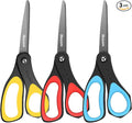iBayam 8.5" All Purpose Nonstick Scissors, Titanium Scissors by iBayamDirect