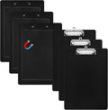 6 Pieces Magnetic Clipboards Letter Size Clipboards Black Clip Board by DOSTATNI