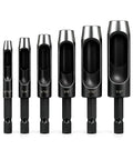 UNCO- Leather Hole Punch Drill Bit Set, 3/16" 1/4" 5/16" 3/8" 7/16" 1/2" by Unco