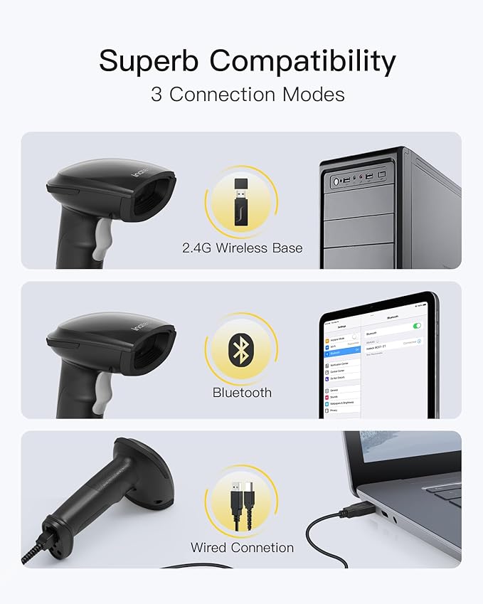 Inateck 2D Barcode Scanner - Image 4
