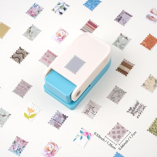 BAOFALI 3Pcs/Set Stamp Punch, 0.6 x 0.5 inch, 1 x 0.8 Inch, 1 inch Rectangular - Image 6