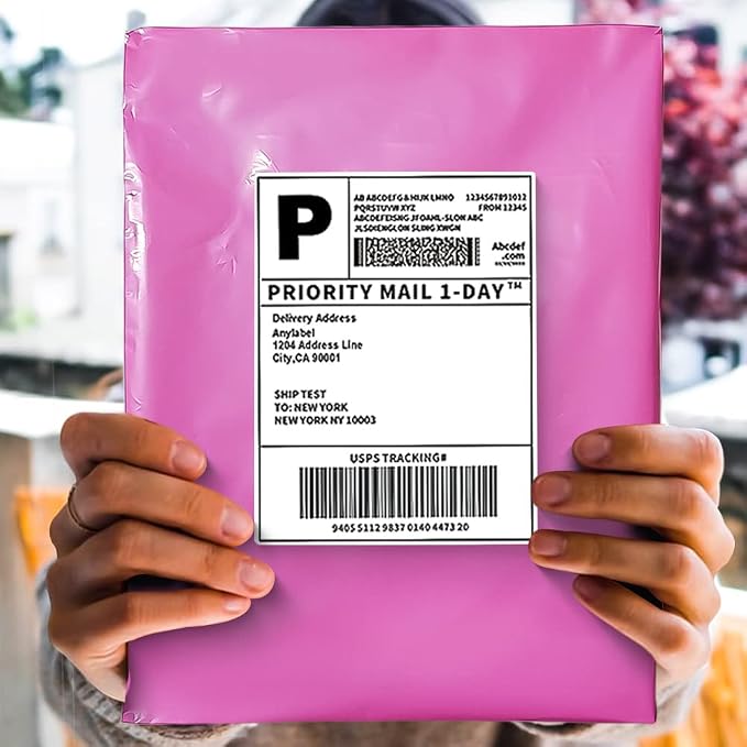 POLYSELLS 1000 pcs 10x13 Inches Pink Poly Mailers Shipping Envelopes, Strong - Image 6