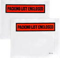 1000 PCS 4.5"x 5.5" Clear Self-Adhesive Packing List Envelopes by INSAFEPACK