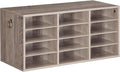 HOOBRO Countertop Mail Sorter Organizer, Wooden Literature Organizer, Student by HOOBRO
