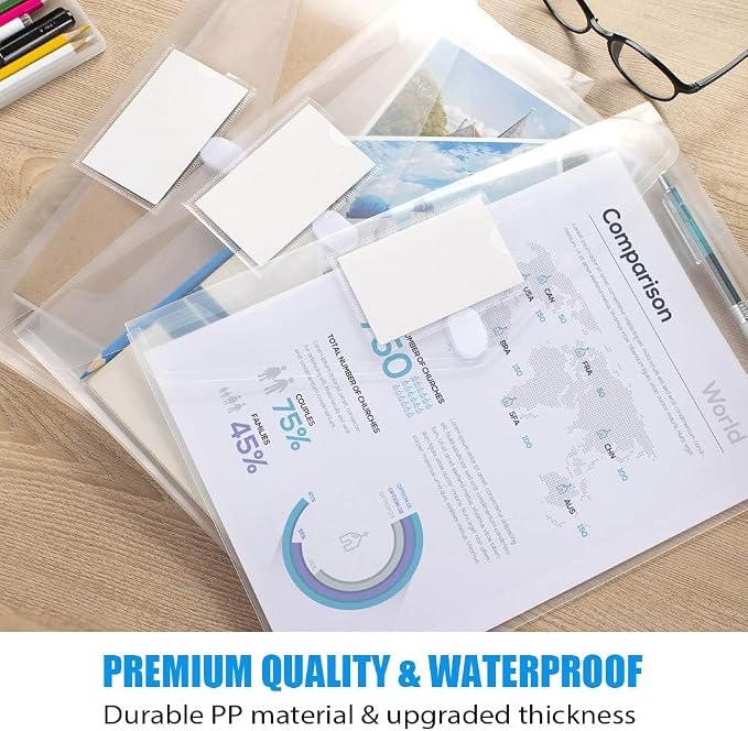 Sooez 50 Pack Plastic Envelopes Poly Envelopes - Image 5