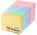 SUNEE Hanging File Folders, 50 Pack Letter Size Hanging File Folders by SUNEE