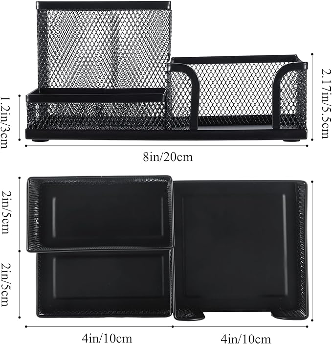 M&G Mesh Pen Holder Desk Organizers Pencil Holder - Image 5