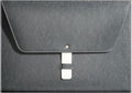 PU Leather A4 File Folder Large Document Holder Waterproof Envelope Folder Case by yufocusqc