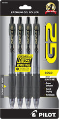 Pilot G2 Premium Refillable & Retractable Rolling Ball Gel Pens, Bold Point by PilotCorporationofAmerica