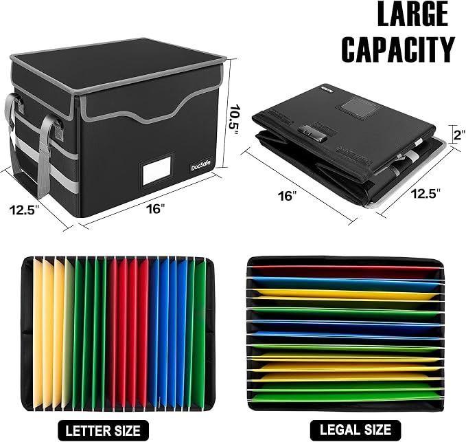 DocSafe Fireproof Document Box - Image 6