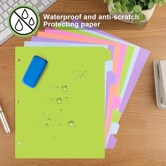 habgp 16Pcs/2 Set Binder Dividers - Image 6