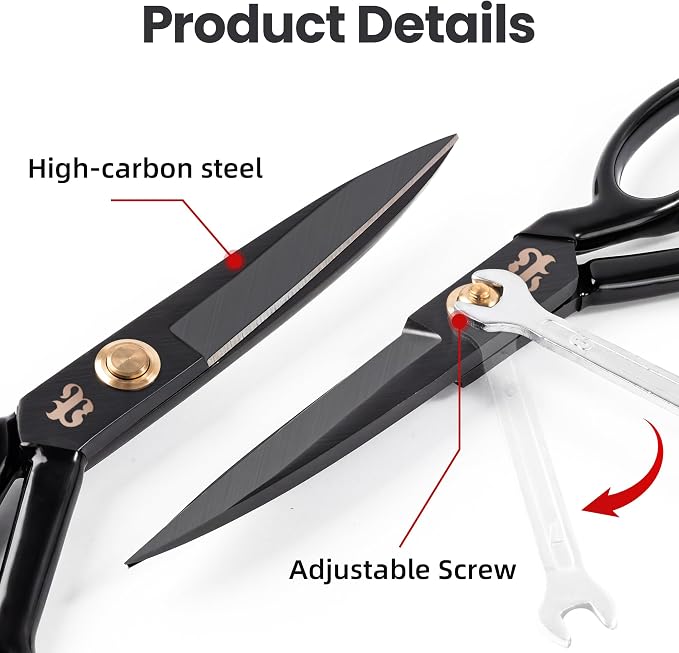 Professional Tailor Scissors 9 Inch - Image 5
