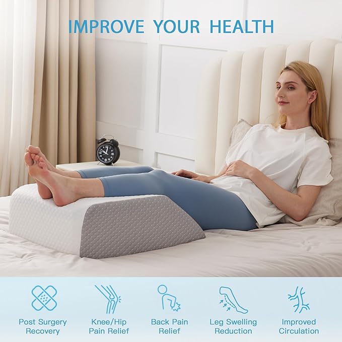 MEGCXIT Leg Pillow Elevation Blood Circulation, Leg Wedge - Image 6