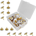 200 Pcs Thumb Tacks, Drawing Pins, Metal Flat Push Pins, Round Head Drawing Pins by FOHOLA
