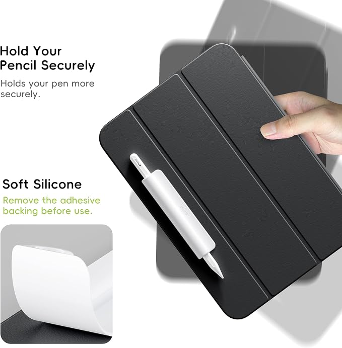 ELETIUO 3 Pack Silicone Pencil Holder Sleeve, Compatible - Image 4