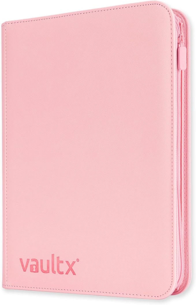 Vault X 9 Pocket Zip Binder, 360 Cards, Exo-Tec Material, 20 Side-Loading Pages by VaultX