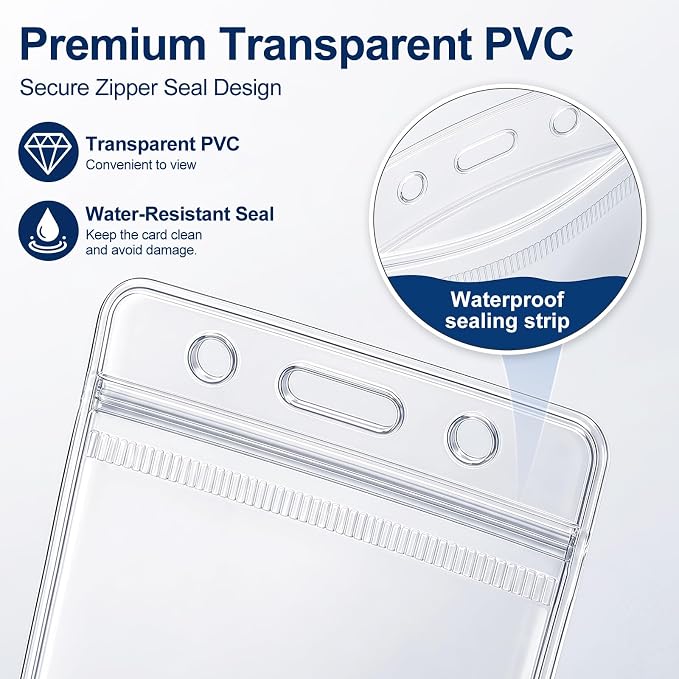 30 Pack ID Badge Holder - Image 3