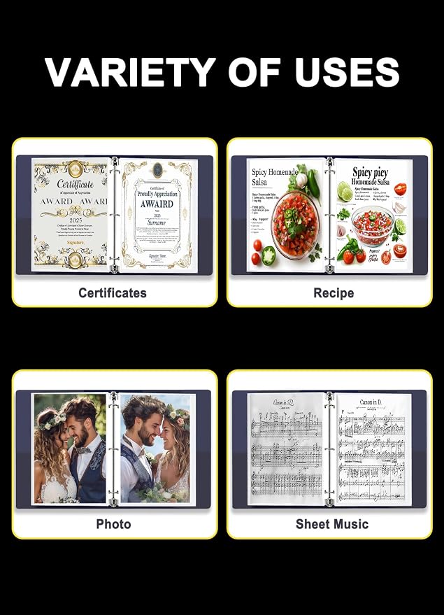Sheet Protectors 8.5 x11 Inch, 100 Pack Page Protectors - Image 7