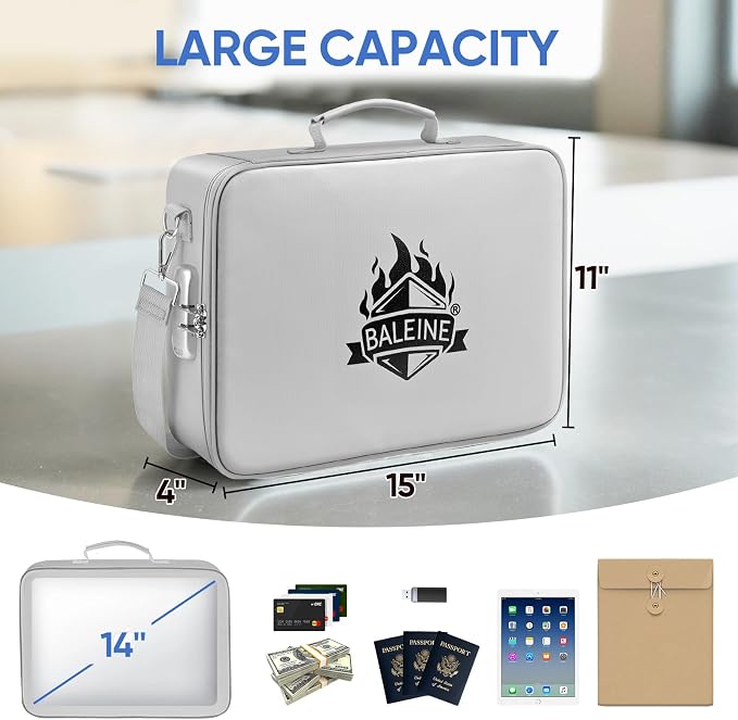 BALEINE Fireproof Document Box - Image 3