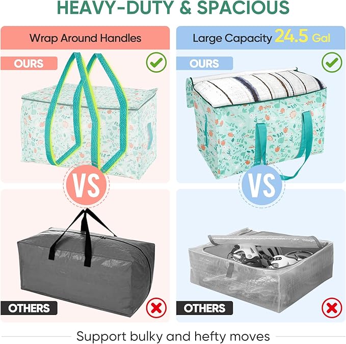 BALEINE 2-Pack Oversized Moving Bags - Image 4