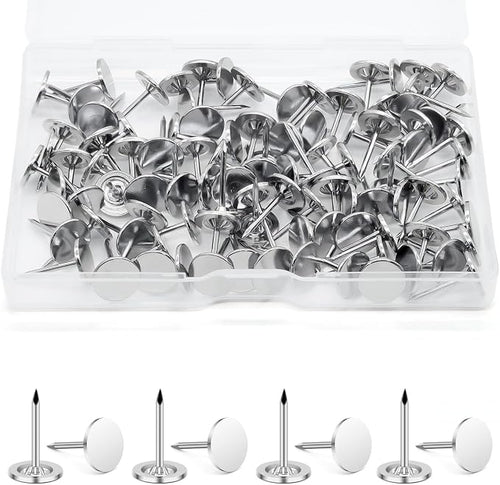 100 Pcs Heavy Duty Thumb Tacks by Keepsweat