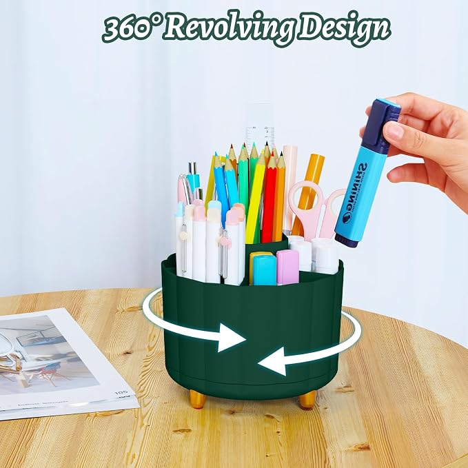 Desktop Organizer 360 Rotating, - Image 2