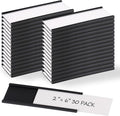 Realth C Channel Magnetic Label Holders 30 Pack 2" x 6" | Magnetic Strip by Realth
