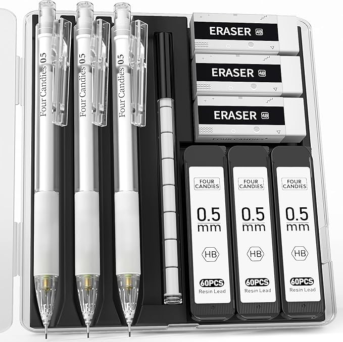 Four Candies Cute Mechanical Pencil Set by FourCandies