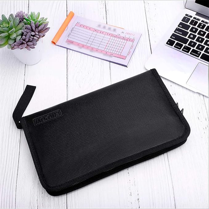 ENGPOW Expanding File Folder A5 Size Document Organizer Fireproof Money Bag 13 - Image 7