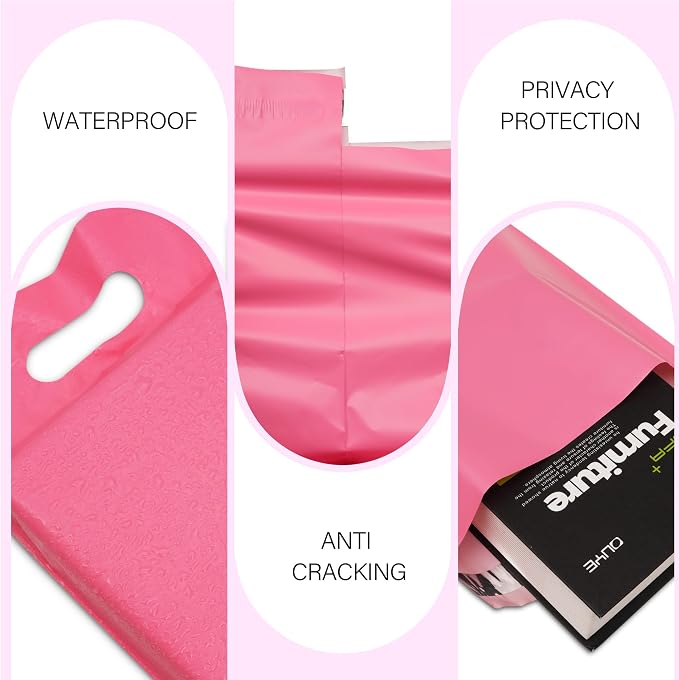 Poly Mailers 14.5x19 inch 50 Pcs, Upgrade Design Tamper Proof Mailers Poly Bags - Image 4