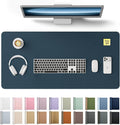 YSAGi Leather Desk Protector, Office Mat, Large Mouse Mat, Non-Slip PU Leather by YSAGi