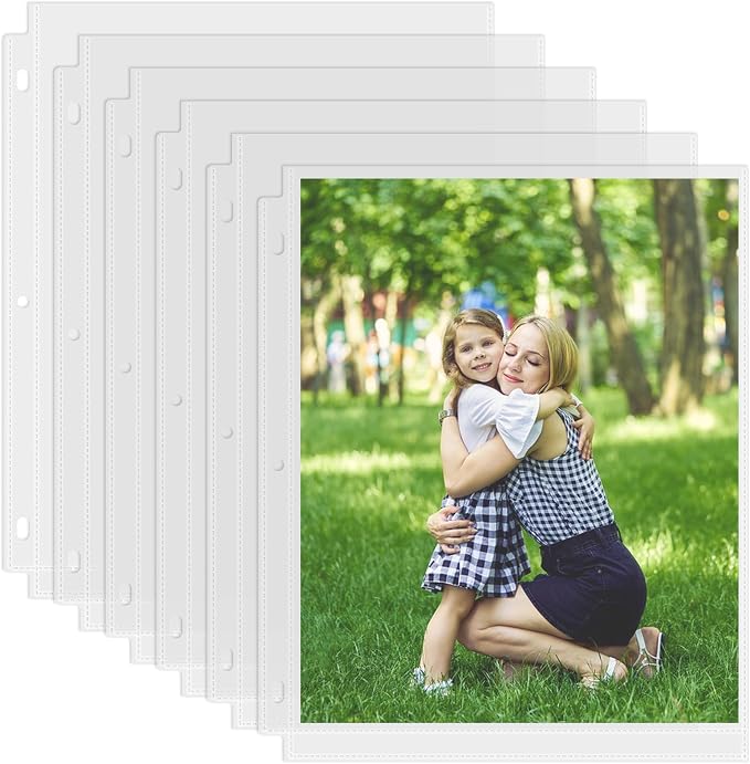Aegero 100 Pack 8 x 10 Photo Sleeves by Unknown