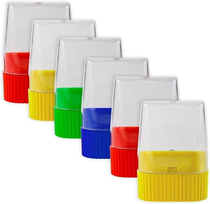 100 Pack Handheld Manual Pencil Sharpeners in Bulk Plastic Pencil Sharpeners - Image 3